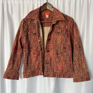 10/Med Orange Jacket